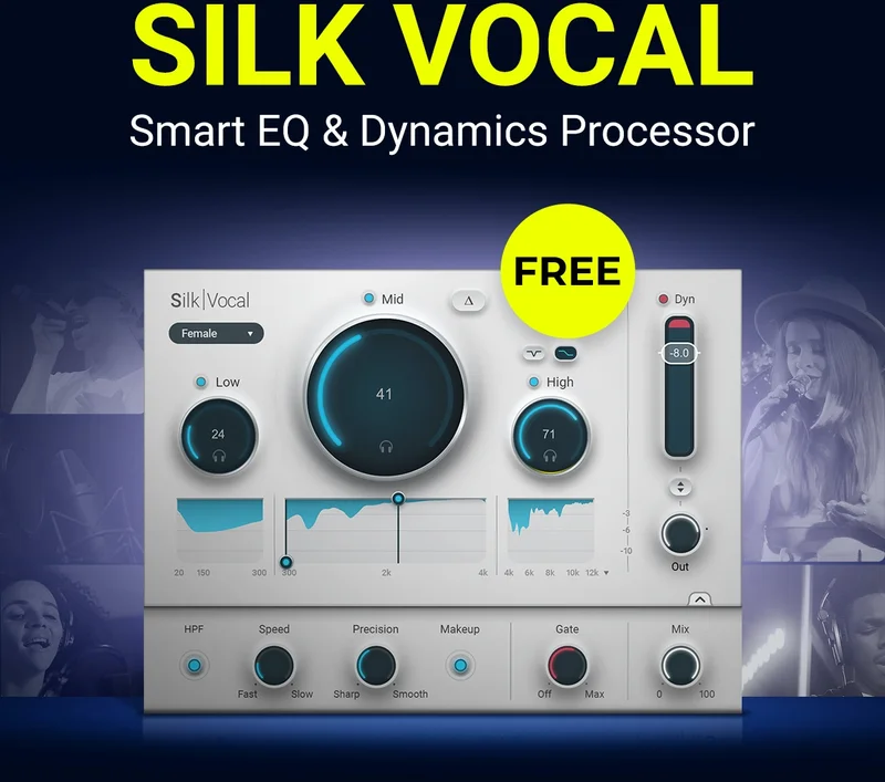 Silk Vocal – Smart EQ & Dynamics Processor | FREE during Black Friday