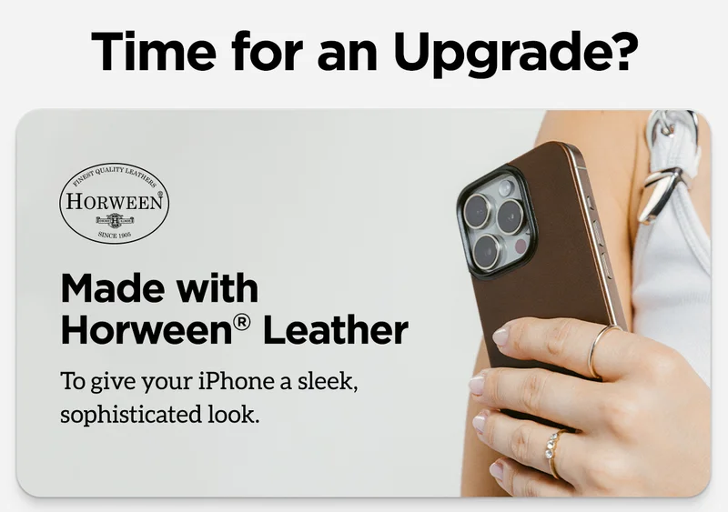 Time for an Upgrade? Horween leather is minimally treated, preserving many of the natural features of the hide; rather than correcting for blemishes or color variation, the Horween team embraces these imperfections as signs of authenticity and personality.