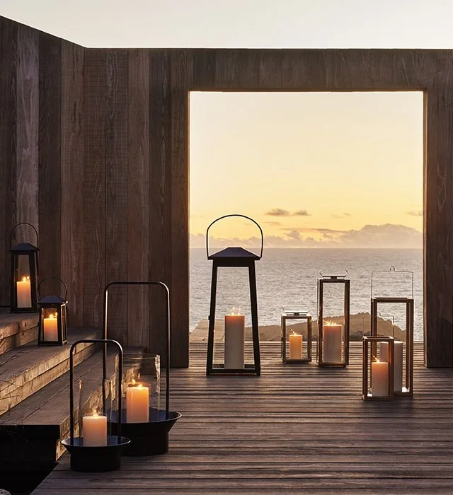 lanterns that stretch every day long past sunset