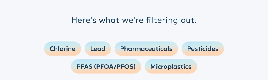 Here's what we're filtering out.