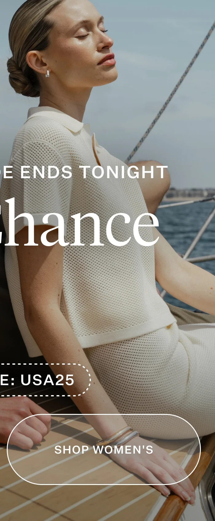Shop Women's 25% Off Sitewide