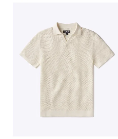 Portofino Crochet Polo
