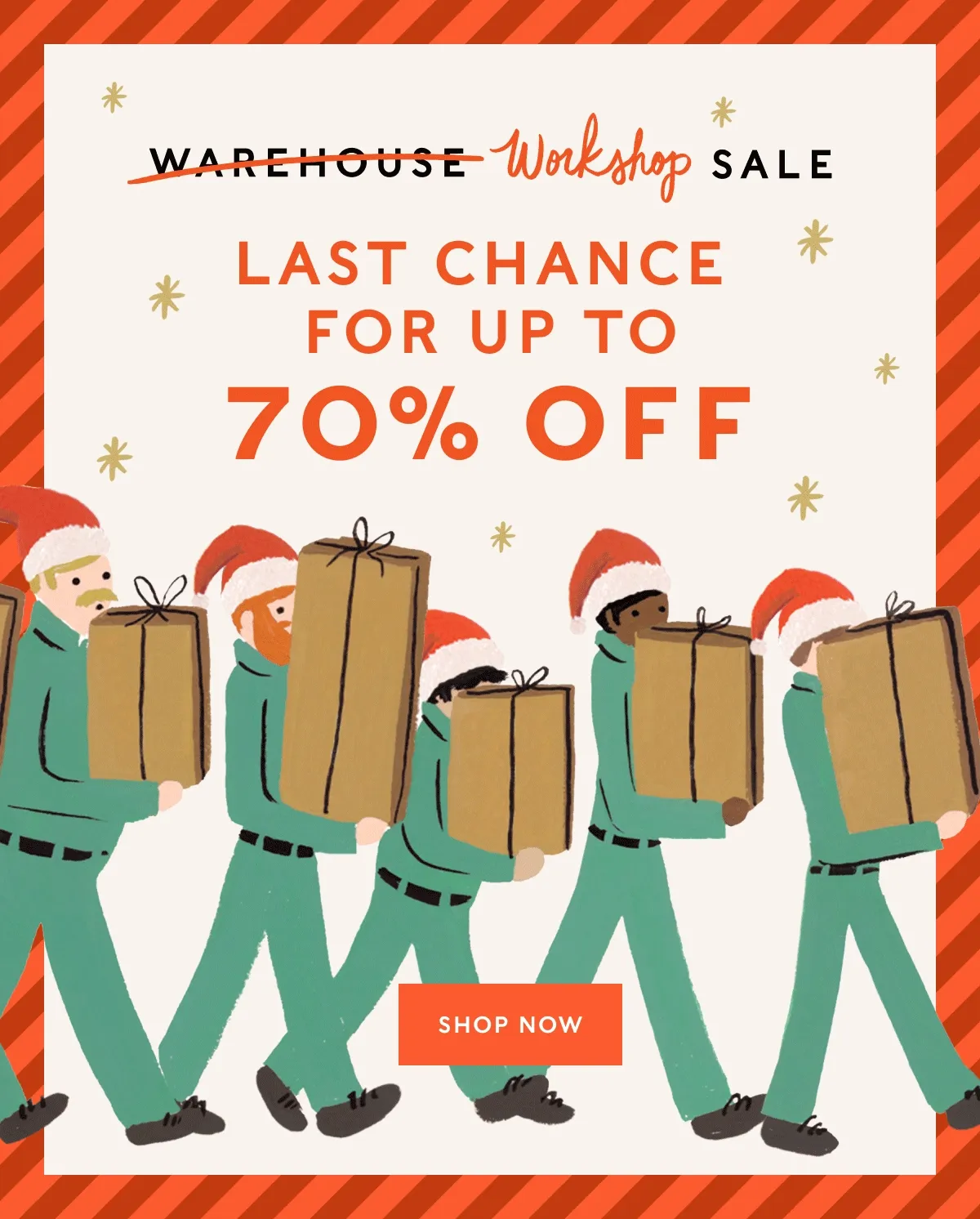 Shop the Warehouse Sale Up to 70% Off
