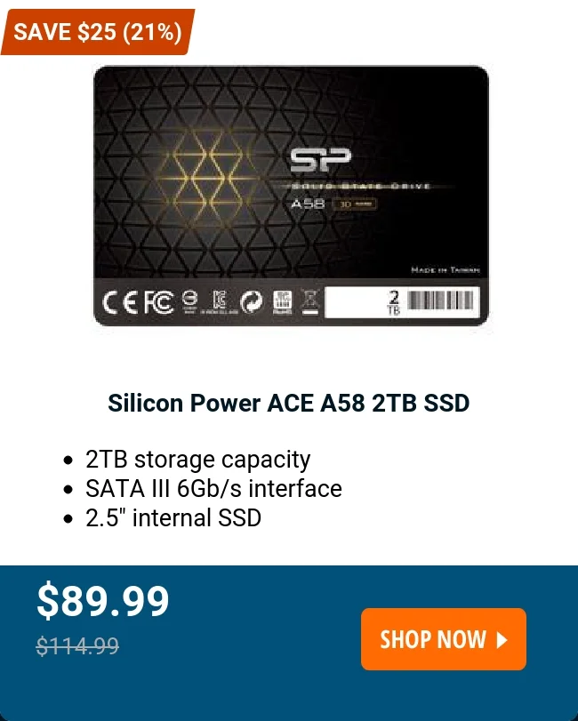 Silicon Power ACE A58 2TB SSD