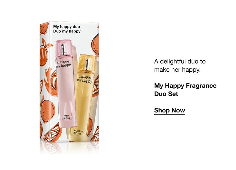 A delightful duo to make her happy. My Happy Fragrance Duo Set Shop Now