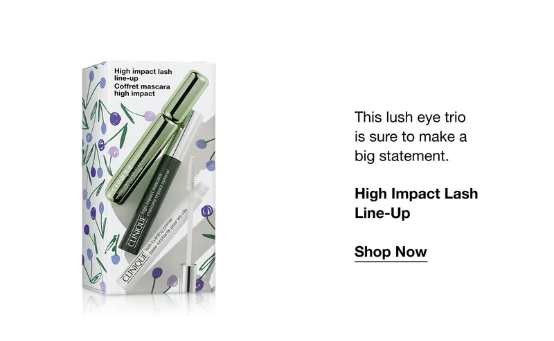 This lush eye trio is sure to make a big statement. High Impact Lash Line-Up Shop Now