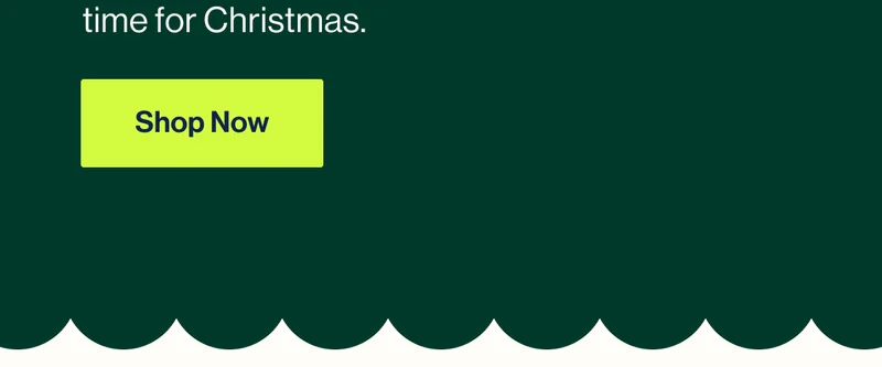Tomorrow is the last day to shop and have your gifts guaranteed in time for Christmas. Shop Now