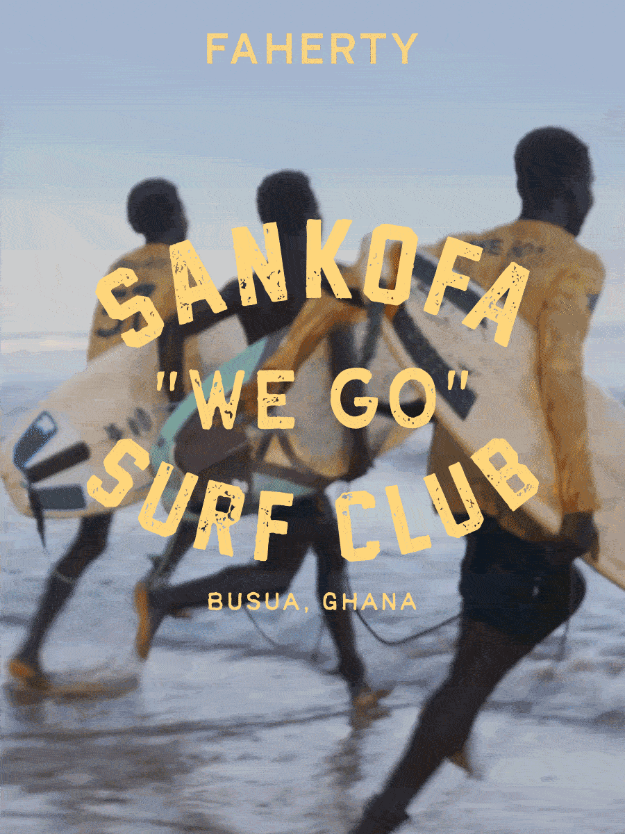 Introducing: Faherty X Surf Ghana