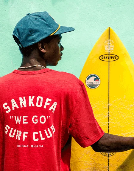 Introducing: Faherty X Surf Ghana