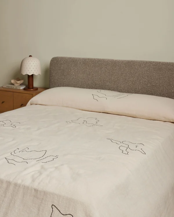 Shop Narsi Linen Cotton Bedspread