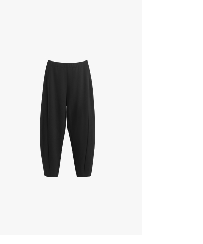 Poplin Barrel Pant
