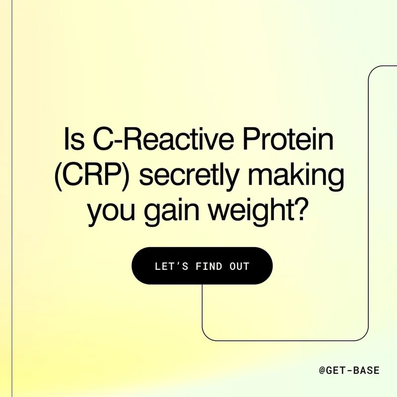 Is CRP secretly making you gain weight?