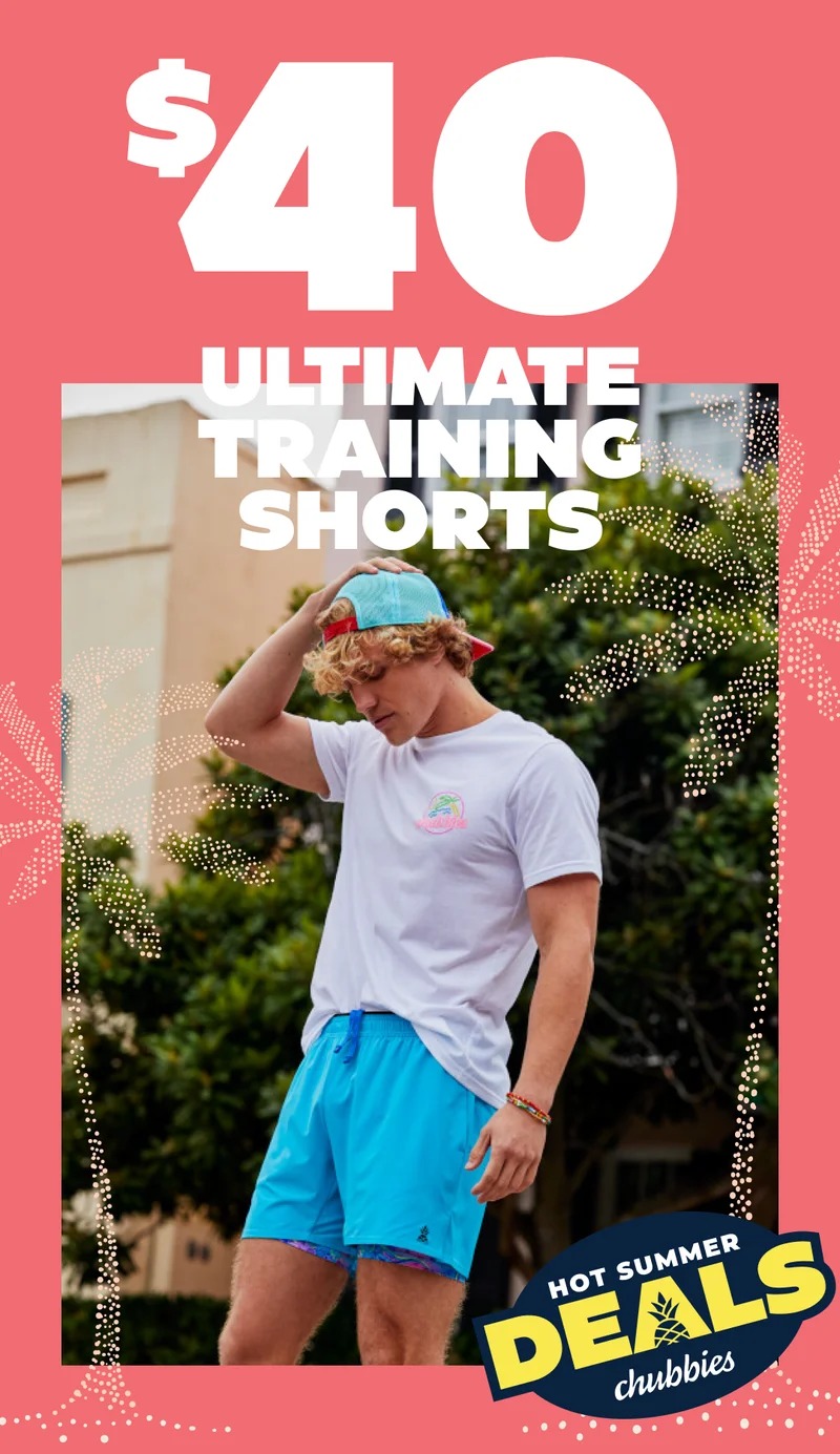 $40 ULTIMATE TRAINING SHORTS