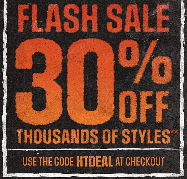 Hours Left! Flash Sale. 30 Percent Off Thousands Of Styles. Use The Code discount code. Exclusions Apply. Shop Now