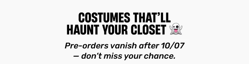 Order your DP costume by 10/07