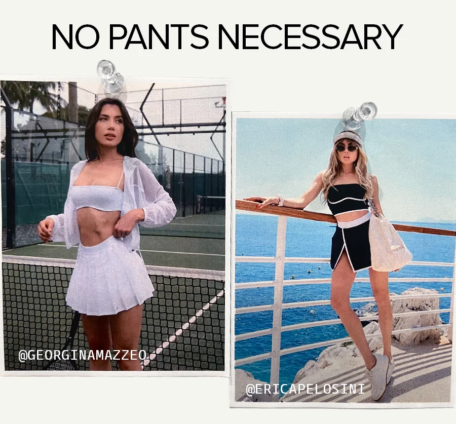 NOT PANTS NECESARY