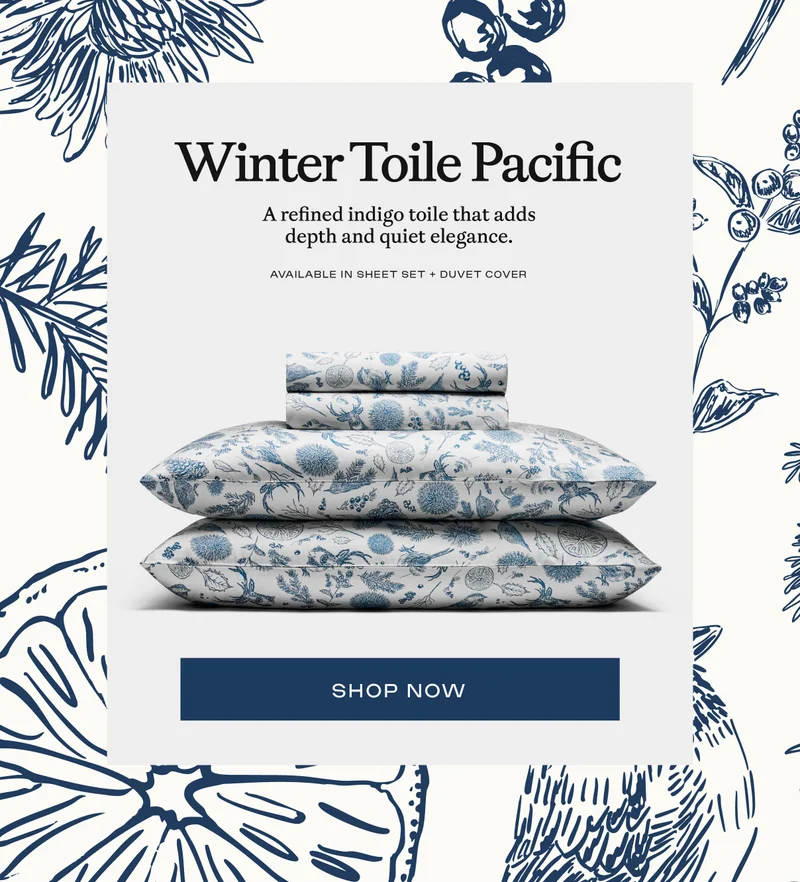 Shop Winter Toile Pacific