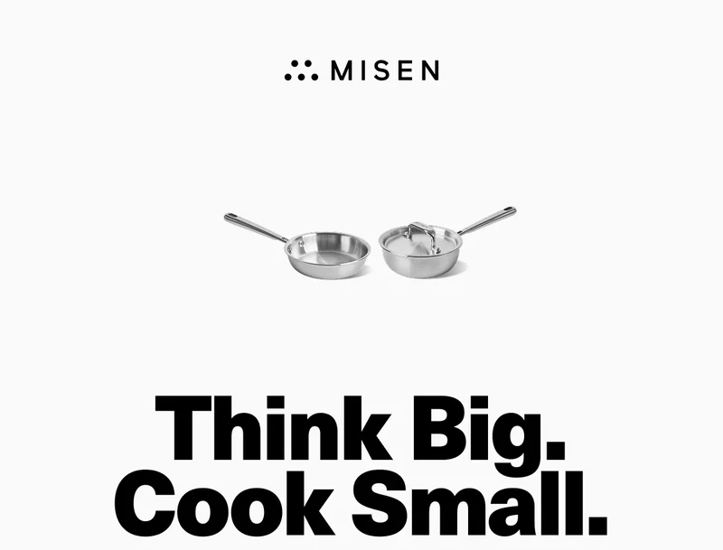 Thing Big. Cook Small. Meet the new minis.