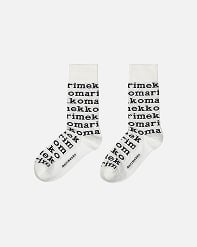 Marimekko logo socks.