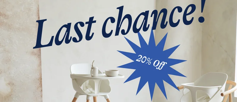 Last Chance! 20% Off