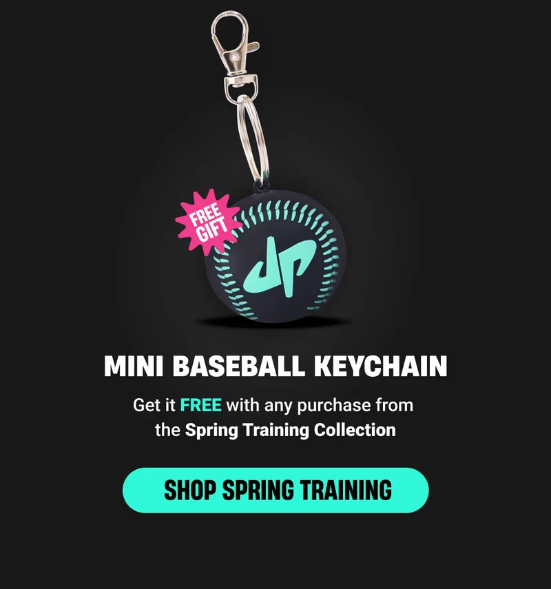 MINI BASEBALL KEYCHAIN | Get it FREE with any purchase from  the Spring Training Collection - SHOP SPRING TRAINING