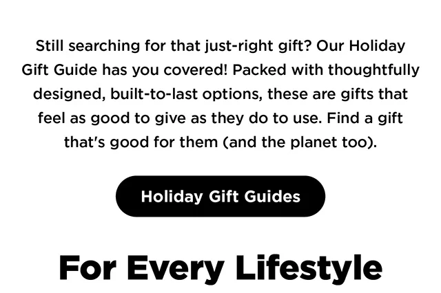 Holiday Gift Guides for Every Lifestyle