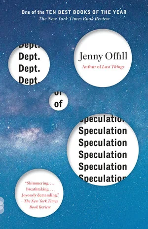 Book | Dept. of Speculation By Jenny  Offill.