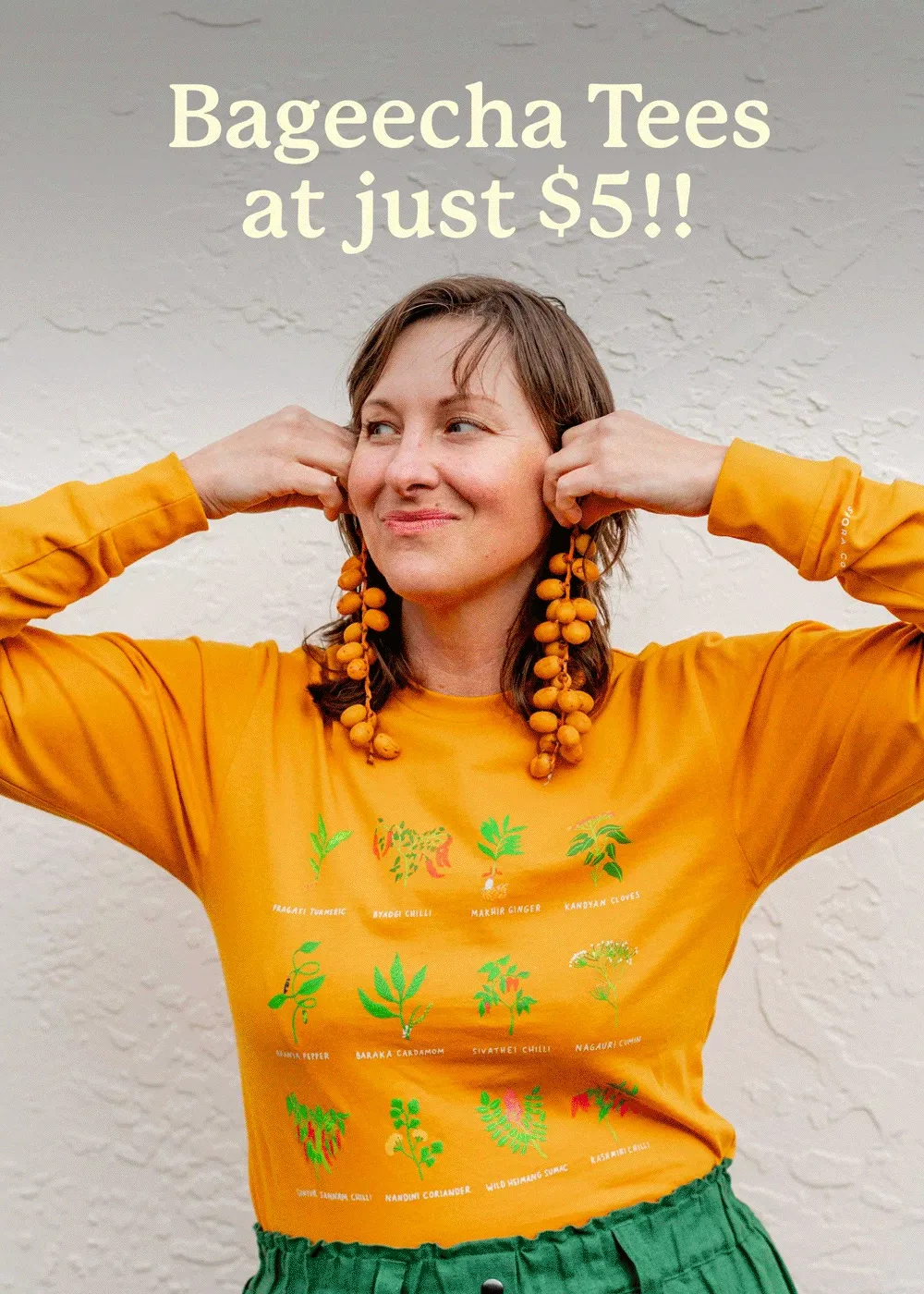 Bageecha Tees at just $5!!