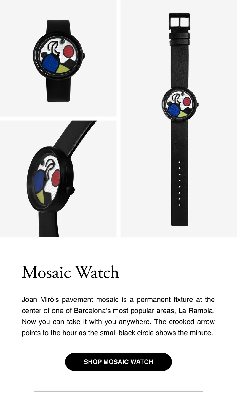 SHOP MOSAIC WATCH