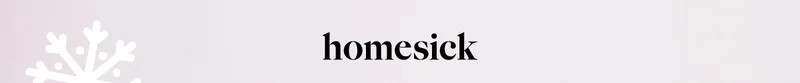 homesick