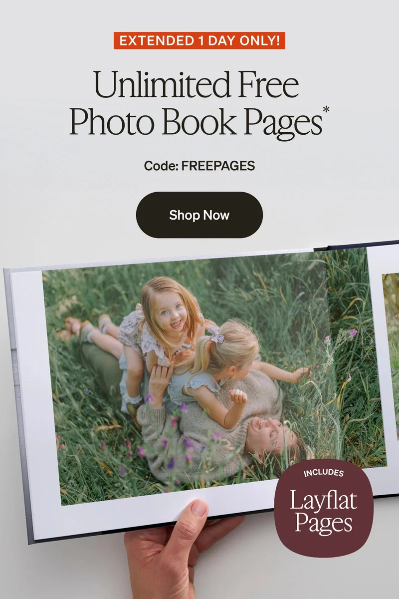 Unlimited Free Photo Book Pages