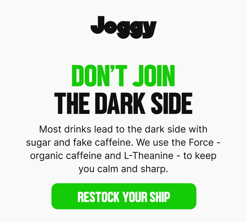 Don’t Join the Dark Side RESTOCK YOUR SHIP