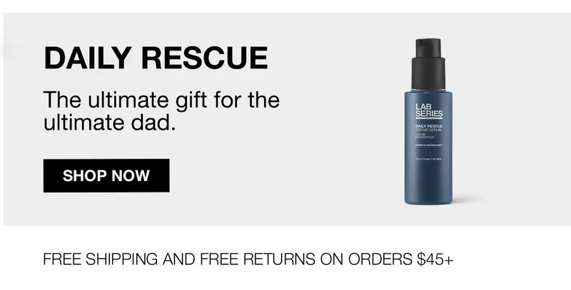 DAILY RESCUE | The ultimate gift for the ultimate dad. | SHOP NOW | FREE SHIPPING AND FREE RETURNS ON ORDERS $45+