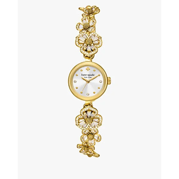 Monroe Gold-tone Stainless Steel Bracelet Watch