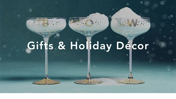 Gifts & holiday decor