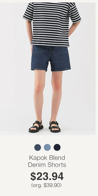Shop Kapok Blend Denim Shorts