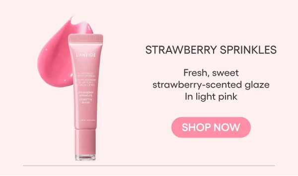 strawberry sprinkles