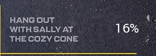 Hang out with Sally at the Cozy Cone
