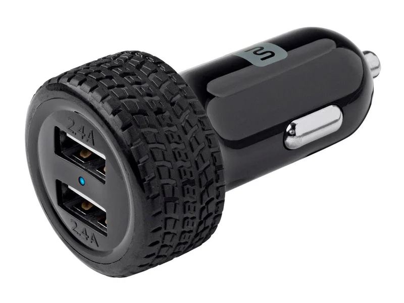 Monoprice Select Plus USB Car Charger, 2-Port, 4.8A Output for iPhone, Android, and Galaxy Devices - 10 PACK