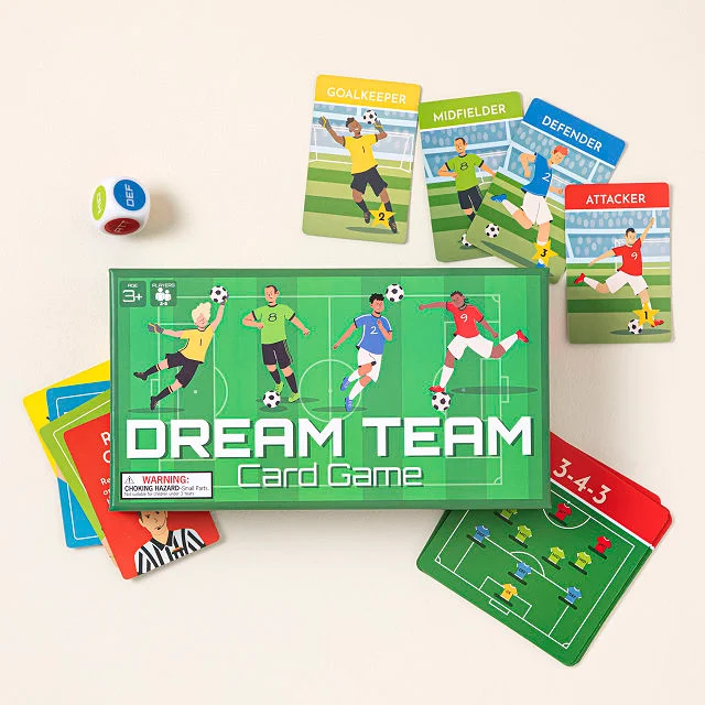 Dream Team Kids Soccer Card Game