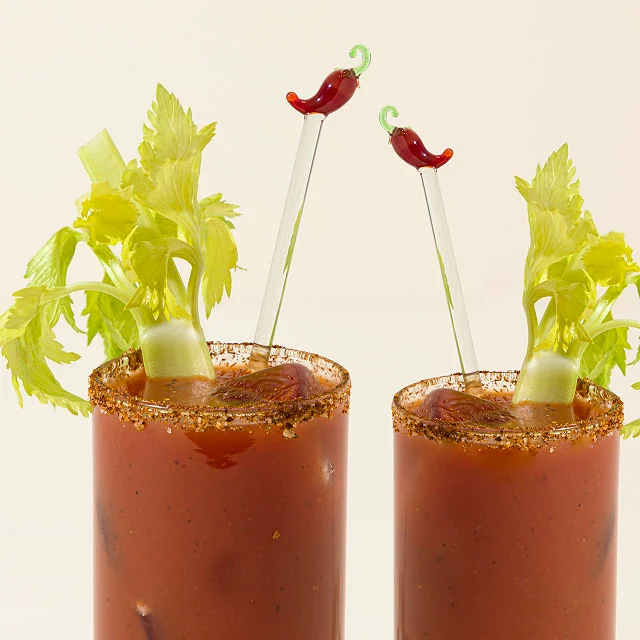 Caliente! Chili Pepper Cocktail Stirrers
