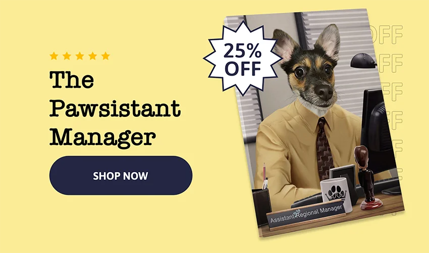 The Pawsistant Manager Canvas