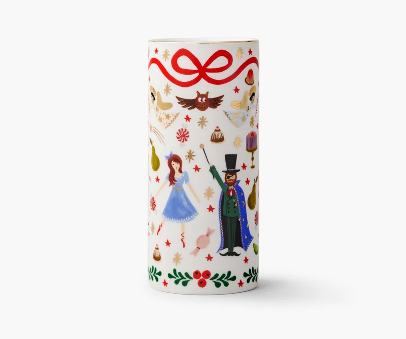 Image of Porcelain Vase - Nutcracker
