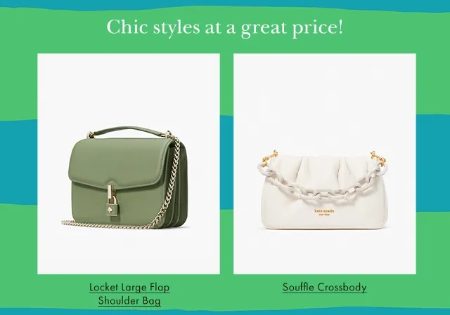 Chic styles at a great price!