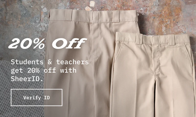 20% Off. Students and teachers get 20% off with SheerID.