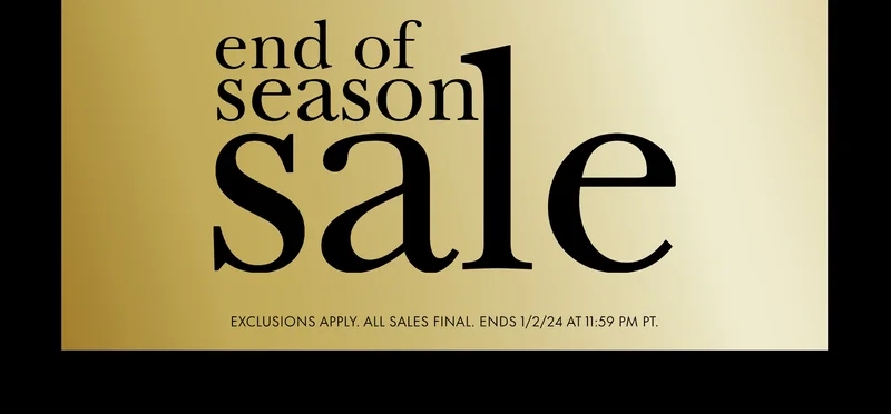end of season sale