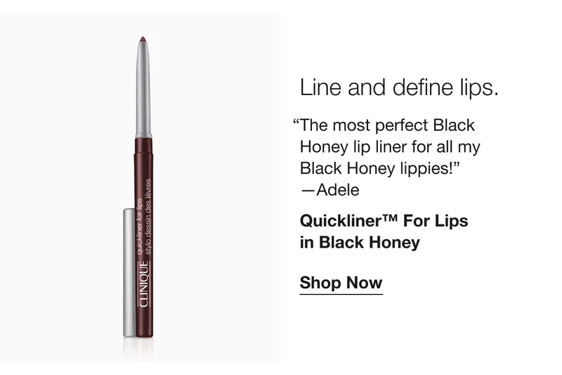 Line and define lips. | Quickliner™ For Lips in Black Honey | Shop Now