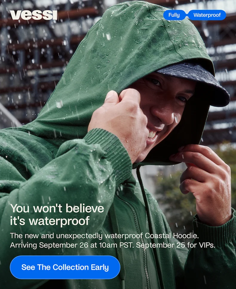 You won't believe it's waterproof
