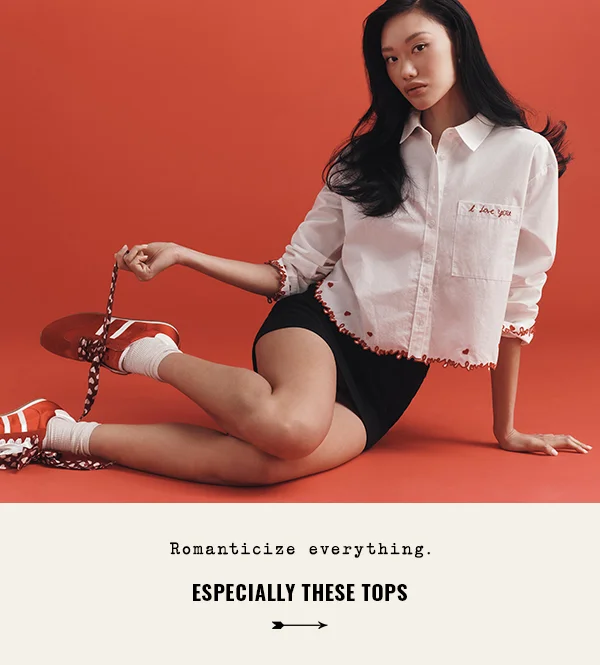 romanticize everything. especially these tops