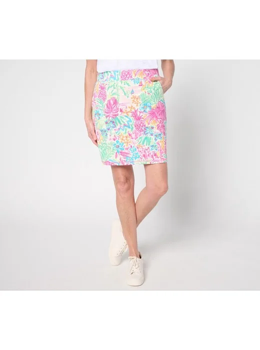Belle by Kim Gravel Preppy French Terry Skort